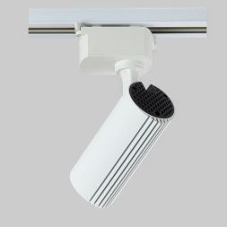 Трековый светильник однофазный Crystal Lux CLT 0.31 007 10W WH