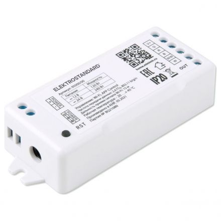 Контроллер для светодиодных лент RGBWW 12-24V Умный дом Elektrostandard 95000/00