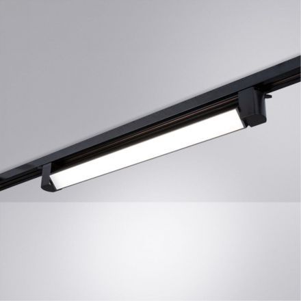 Трековый светодиодный светильник Arte Lamp A4574PL-1BK