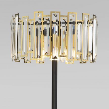 Напольный светильник 01150/3 черный/золото Bogate&#039;s