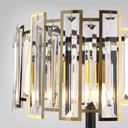 Напольный светильник 01150/3 черный/золото Bogate&#039;s