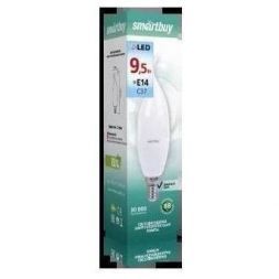 Лампа светодиодная Свеча на ветру 9,5W Е14 4000K Smartbuy SBL-C37Can-9_5-40K-E14