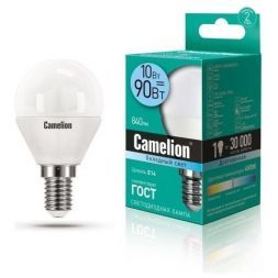 Светодиодная лампа Camelion LED10-G45/845/E14
