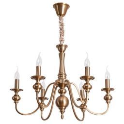 Подвесная люстра Arte Lamp A6097LM-6PB (ARTE A6097LM-6PB)