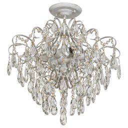 Люстра хрустальная ЭкономСвет 33068/6WG+WT (EKONOMSVET 33068/6WG+WT)
