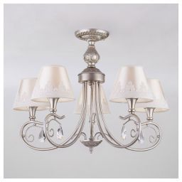 Люстра Eurosvet 60069/5 серебро (EUROSVET 60069/5 серебро)
