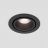 Встраиваемый светодиодный светильник Elektrostandard 15267/LED 7W 3000K BK/BK черный/черный