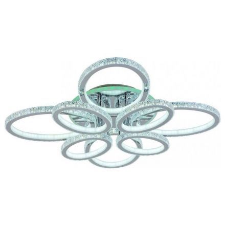 Светодиодная люстра Profit Light 8033/4+4 CHR