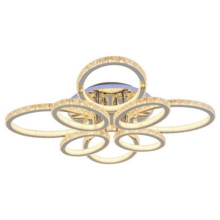 Светодиодная люстра Profit Light 8033/4+4 CHR