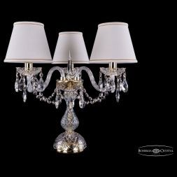 Настольная лампа Bohemia Ivele Crystal 1406L/3/141-39/G/SH40a-160