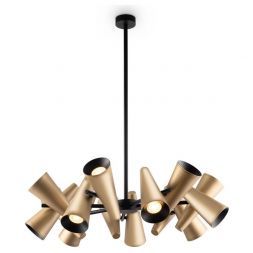 Подвесная люстра Maytoni Giro MOD095PL-14BS