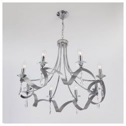 Подвесная люстра Eurosvet 60064/8 хром