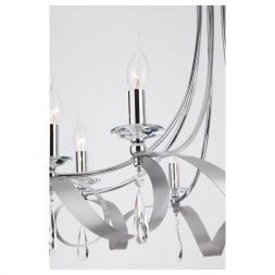 Подвесная люстра Eurosvet 60064/8 хром
