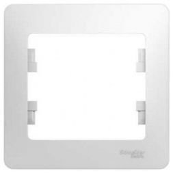 Рамка 1-я Schneider Electric Glossa Бел GSL000101