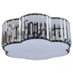 Люстра хрустальная Gerhort G21108/4BK+WT+CL