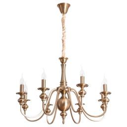 Подвесная люстра Arte Lamp A6097LM-8PB (ARTE A6097LM-8PB)