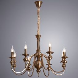 Подвесная люстра Arte Lamp A6097LM-8PB