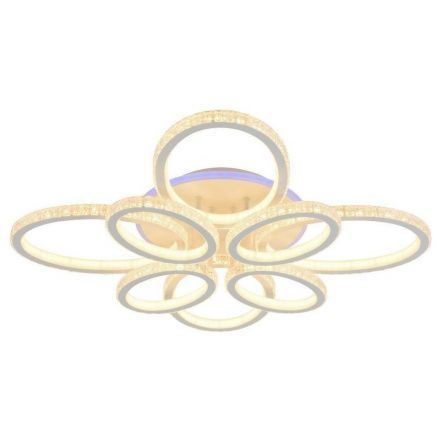 Светодиодная люстра Profit Light 8033/4+4 WHT