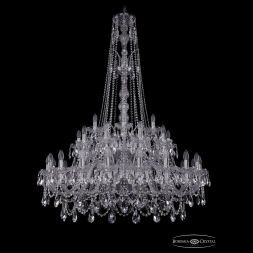 Люстра Bohemia Ivele Crystal 1411/20+10+5/400/XL-155/2d/Ni