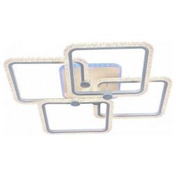 Потолочный светодиодный светильник 8011/4 WHT 144W+10W RGB Profit Light