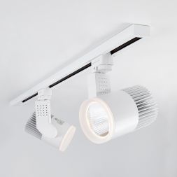 Трековый светодиодный светильник для однофазного шинопровода Elektrostandard Accord Белый 30W 4200K (LTB20) однофазный