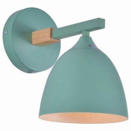 Бра Linvel LB 9447/1 Сан Зелёный/дерево Е27 60W 230х150х220мм