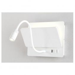 Бра Crystal Lux CLT 226W250USB WH