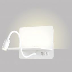 Бра Crystal Lux CLT 226W250USB WH