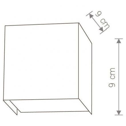 Настенный светильник Nowodvorski Cube 5267