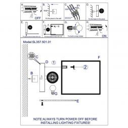Бра ST Luce SL357.501.01 RONDELLA
