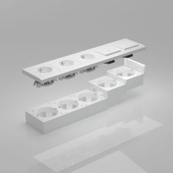 Коробка для накладного монтажа (белый) Werkel W8000001