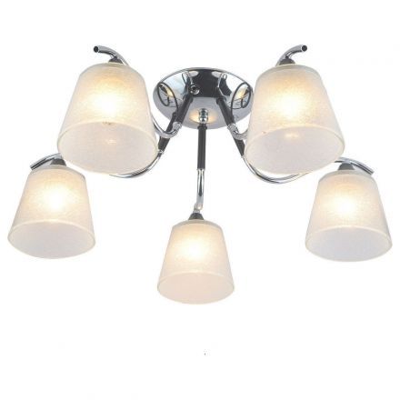 Люстра ЭкономСвет 13147/5CR+BK WT
