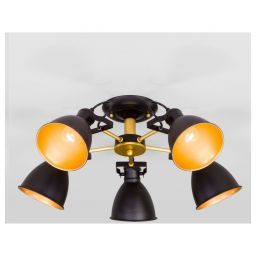 Люстра Eurosvet 70112/5 черный (EUROSVET 70112/5 черный)