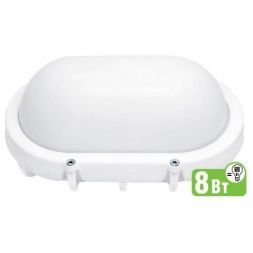 Светильник пылевлагозащищенный светодиодный Navigator 94 828 NBL-O1-8-4K-WH-IP65-LED (аналог НПБ 1401/НПП 1401)