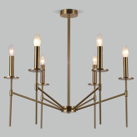 Потолочный светильник 60142/6 латунь Eurosvet