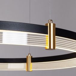 Подвесной светодиодный светильник Arte Lamp A2183SP-1BK Mercury