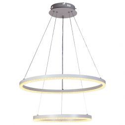 Подвесная светодиодная люстра Profit Light 6037/2 WHT