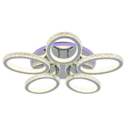 Светодиодная люстра Profit Light 8033/5 CHR