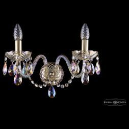 Бра Bohemia Ivele Crystal 1402B/2/160/G/M701