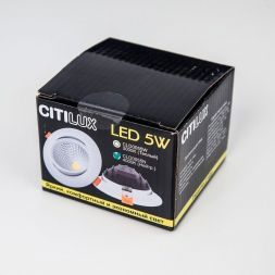 Встраиваемый светодиодный светильник Citilux CLD0055W