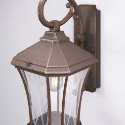 Уличный настенный светильник Elektrostandard Virgo D капучино