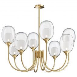 Подвесная люстра Maytoni Aura MOD016PL-08BS