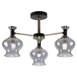 Люстра 10042/3AB+BK GR ЭкономСвет (EKONOMSVET 10042/3AB+BK GR) Люстра 10042/3AB+BK GR ЭкономСвет (EKONOMSVET 10042/3AB+BK GR)