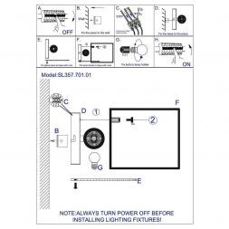 Бра ST Luce SL357.701.01 RONDELLA