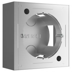 Коробка для накладного монтажа (серебряный) Werkel W8000006