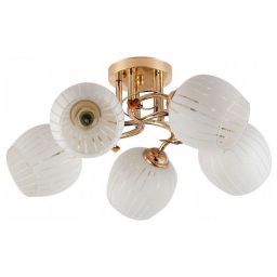 Люстра Linvel LV 9290/5 Голди Золото (LINVEL LV 9290/5 Голди Золото E27 40W)