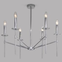 Потолочный светильник 60142/6 хром Eurosvet (EUROSVET 60142/6 хром)