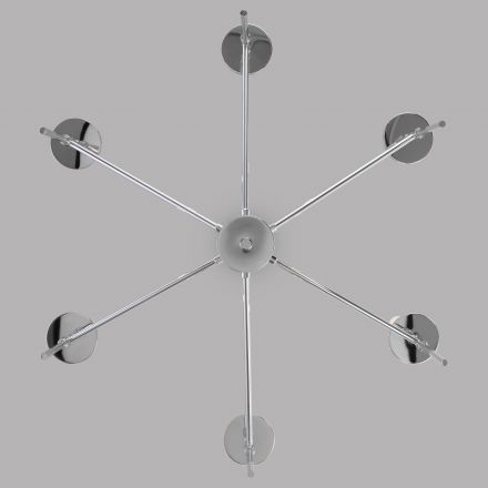 Потолочный светильник 60142/6 хром Eurosvet