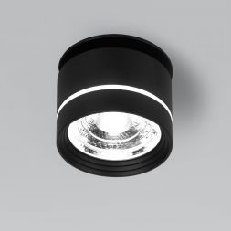 Встраиваемый светодиодный светильник Elektrostandard 25035/LED 8W 4200K чёрный