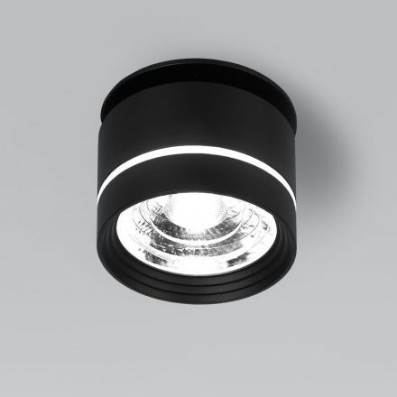 Встраиваемый светодиодный светильник Elektrostandard 25035/LED 8W 4200K чёрный